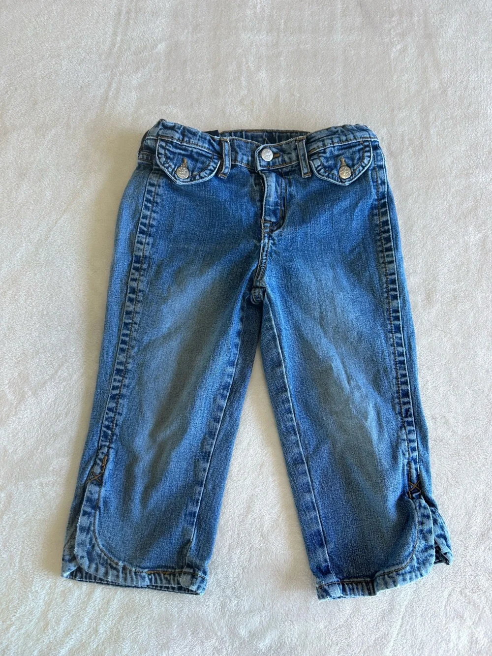 The Children's Place Y2K Girl’s Denim Capris